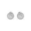 Illusion Earring (Round), 0.46 ct — 102-10090