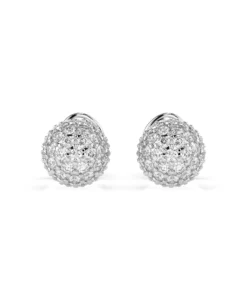 Illusion Earring (Round), 0.46 ct — 102-10090