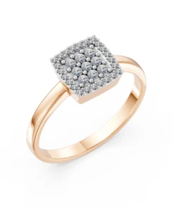 Minimalism Ring, 0.12 ct — 101-10108 - Image 7