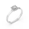Solitaire Eternity Ring (Round), 0.15 ct — 101-10017/1(3.4)