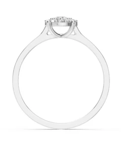 Alternative view of Solitaire Eternity Ring (Round), 0.15 ct — 101-10017/1(3.4)