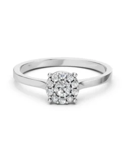 Solitaire Eternity Ring (Round), 0.15 ct — 101-10017/1(3.4) - Image 3