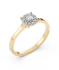 Solitaire Eternity Ring (Round), 0.15 ct — 101-10017/1(3.4) - Image 4