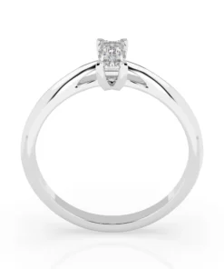 Alternative view of Solitaire Ring (Baguette), 0.3 ct — 101-10190(0.30)BAQ