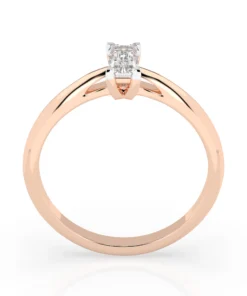 Solitaire Ring (Baguette), 0.3 ct — 101-10190(0.30)BAQ - Image 8