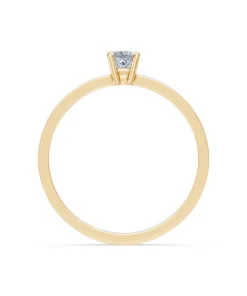 Solitaire Ring, 0.17 ct — 101-10113(3.0)PR - Image 5
