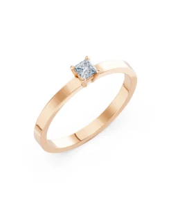 Solitaire Ring, 0.17 ct — 101-10113(3.0)PR - Image 7