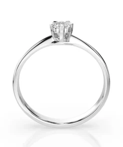 Alternative view of Illusion Ring (Round), 0.03 ct — 101-10015/1(2.0)