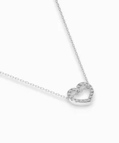 Minimalism Necklace (Round), 0.09 ct — 104-10051 - Image 3