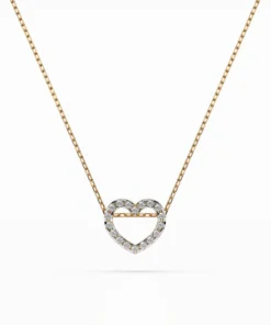 Minimalism Necklace (Round), 0.09 ct — 104-10051 - Image 4