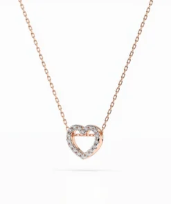 Minimalism Necklace (Round), 0.09 ct — 104-10051 - Image 8