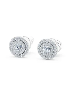 Alternative view of Illusion Earring, 0.17 ct — 102-10133