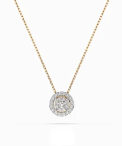 Illusion Necklace (Round), 0.06 ct — 104-10002(2.5) - Image 4