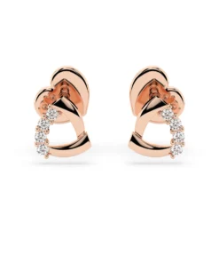 Minimalism Earring (Round), 0.05 ct — 102-10061 - Image 7
