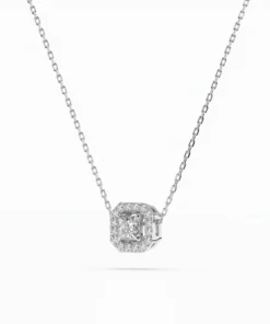 Alternative view of Solitaire Eternity Necklace (Princess), 0.17 ct — 104-10045(3.0)PR