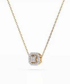 Solitaire Eternity Necklace (Princess), 0.17 ct — 104-10045(3.0)PR - Image 5
