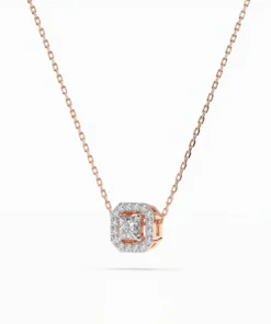 Solitaire Eternity Necklace (Princess), 0.17 ct — 104-10045(3.0)PR - Image 8