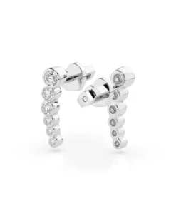 Eternity Earring (Round), 0.03 ct — 102-10031 - Image 3