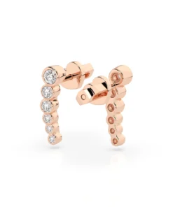 Eternity Earring (Round), 0.03 ct — 102-10031 - Image 9