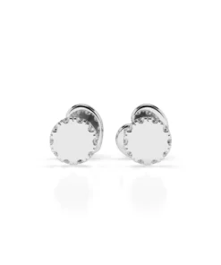 Minimalism Earring (Round), 0.1 ct — 102-10029