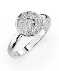 Illusion Ring (Round), 0.23 ct — 101-10068