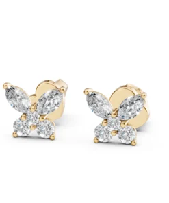 Illusion Earring (Marquise), 0.4 ct — 102-10192 - Image 5