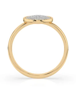 Illusion Ring (Round), 0.23 ct — 101-10068 - Image 5