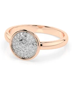 Illusion Ring (Round), 0.23 ct — 101-10068 - Image 9
