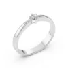 Solitaire Ring (Round), 0.1 ct — 101-10151(3.0)
