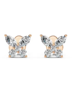 Illusion Earring (Marquise), 0.4 ct — 102-10192 - Image 7