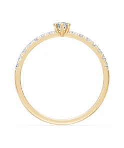 Solitaire Eternity Ring, 0.09 ct — 101-10126/3(2.8) - Image 5