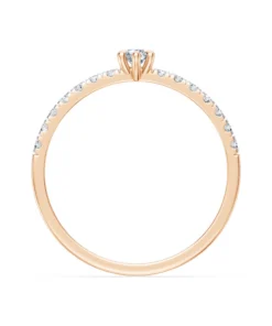 Solitaire Eternity Ring, 0.09 ct — 101-10126/3(2.8) - Image 8