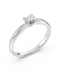 Solitaire Ring (Round), 0.5 ct — 101-10021(5.1)