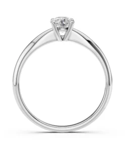 Alternative view of Solitaire Ring (Round), 0.5 ct — 101-10021(5.1)