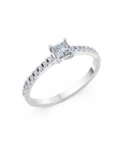 Solitaire Eternity Ring, 0.3 ct — 101-10191(0.30)PR