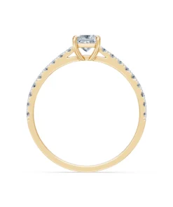 Solitaire Eternity Ring, 0.3 ct — 101-10191(0.30)PR - Image 5
