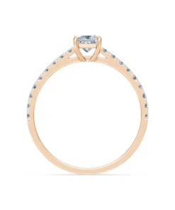 Solitaire Eternity Ring, 0.3 ct — 101-10191(0.30)PR - Image 8