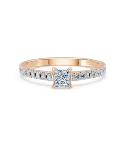 Solitaire Eternity Ring, 0.3 ct — 101-10191(0.30)PR - Image 9
