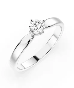 Solitaire Ring (Round), 0.25 ct — 101-10041(4.0)