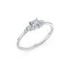 Solitaire Eternity Ring, 0.3 ct — 101-10143(0.30)PR