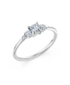 Solitaire Eternity Ring, 0.3 ct — 101-10143(0.30)PR