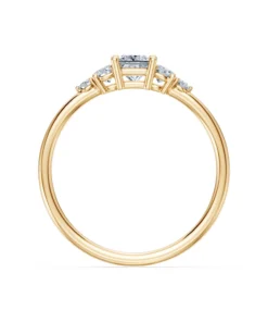 Solitaire Eternity Ring, 0.3 ct — 101-10143(0.30)PR - Image 5