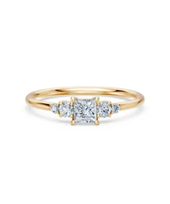 Solitaire Eternity Ring, 0.3 ct — 101-10143(0.30)PR - Image 6