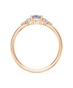 Solitaire Eternity Ring, 0.3 ct — 101-10143(0.30)PR - Image 8