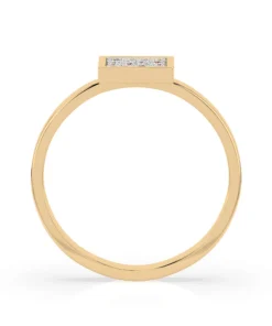 Illusion Ring (Round), 0.07 ct — 101-10059 - Image 5