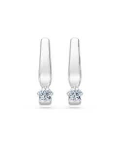 Solitaire English Lock Earring, 0.2 ct — 102-10041(3.0)