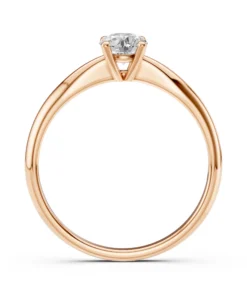 Solitaire Ring (Round), 0.5 ct — 101-10021(5.1) - Image 8