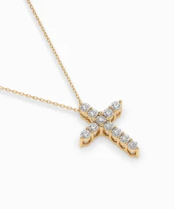 Minimalism Necklace (Round), 0.52 ct — 104-10039(2.3) - Image 6