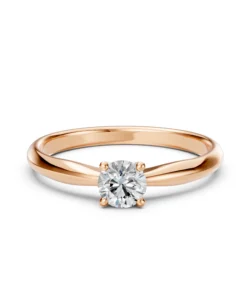 Solitaire Ring (Round), 0.5 ct — 101-10021(5.1) - Image 9