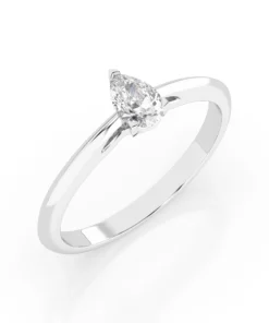 Solitaire Ring (Pear), 0.3 ct — 101-10190(0.30)PAR